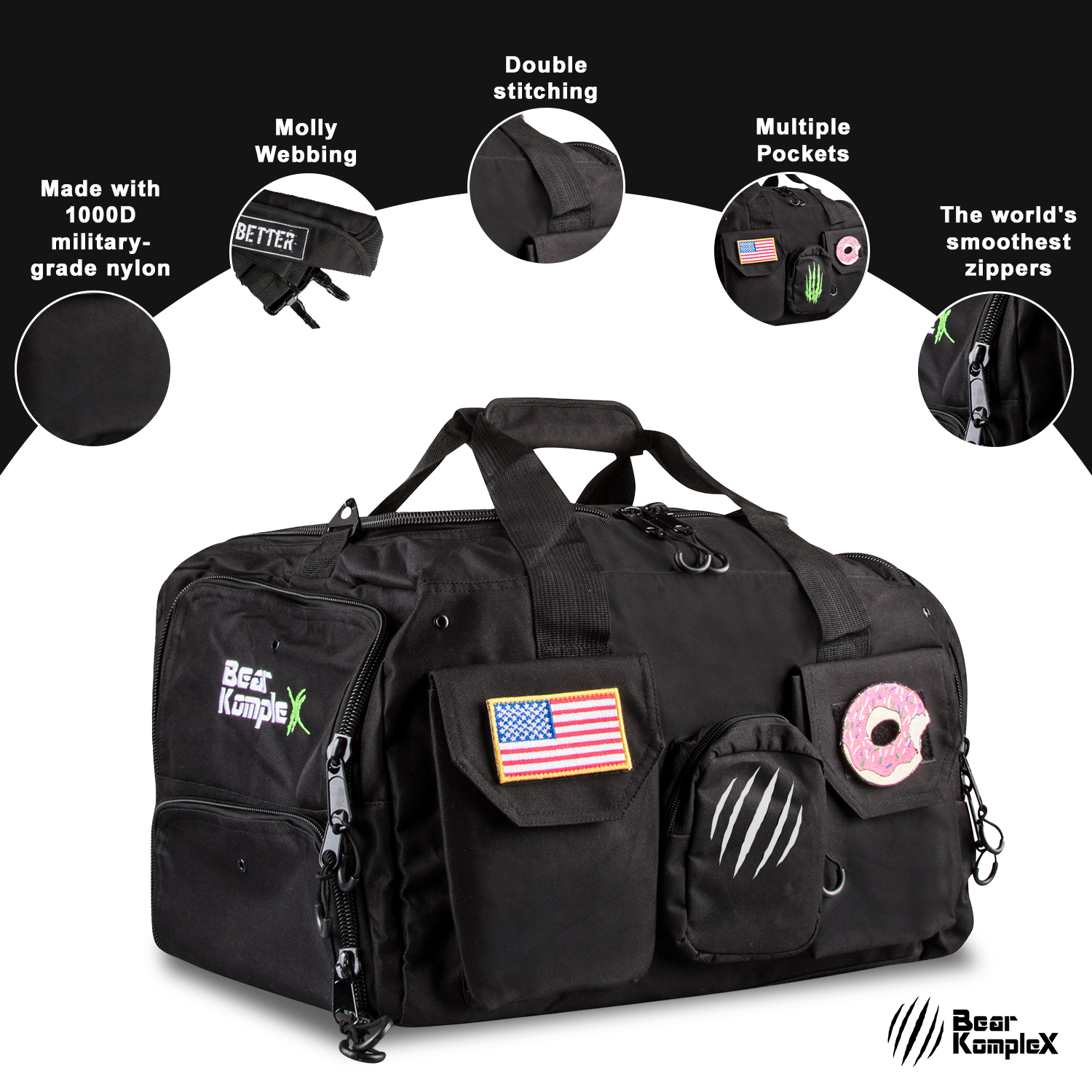 Bear KompleX - Gym Bag